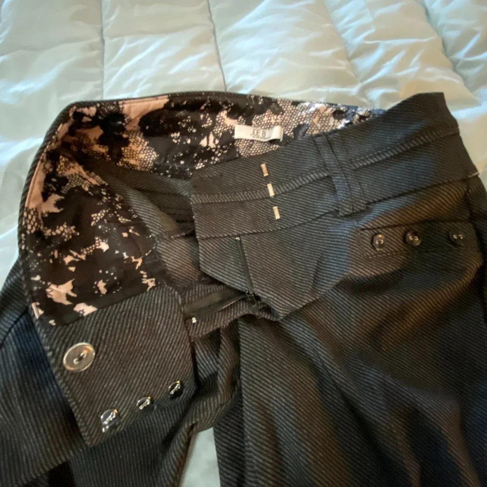 NWT Joe B Flared twill Pants-sz 1 - Picture 7 of 11